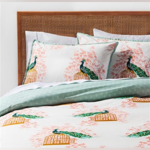 Opalhouse Bedding Opalhouse Peacock Pillow Shams Poshmark